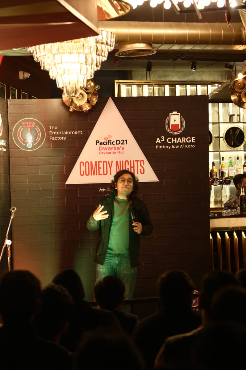 Standup Comedians Appurv Gupta & Jeeveshu Ahluwalia bring a laughing riot at Pacific Dwarka Mall