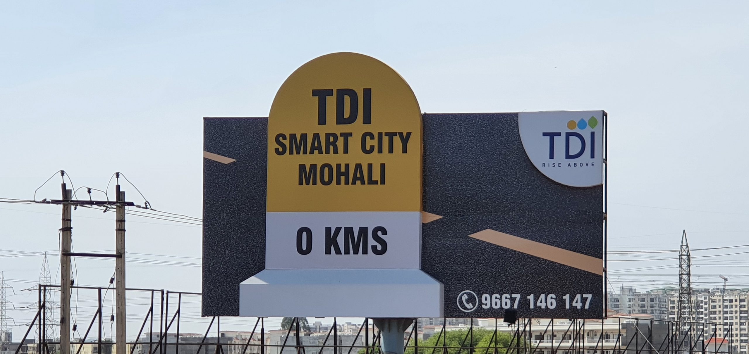 TDI Infratech brings innovative ‘Milestone OOH Campaign’ in Tricity