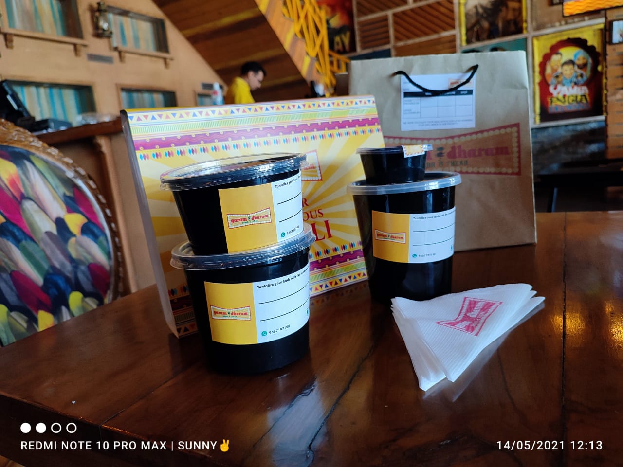Garam Dharam and Warehouse Café online delivery with creative menu