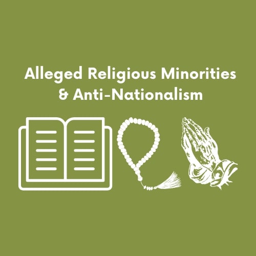 Why Alleged Minorities in India are threatening the Indian Government?